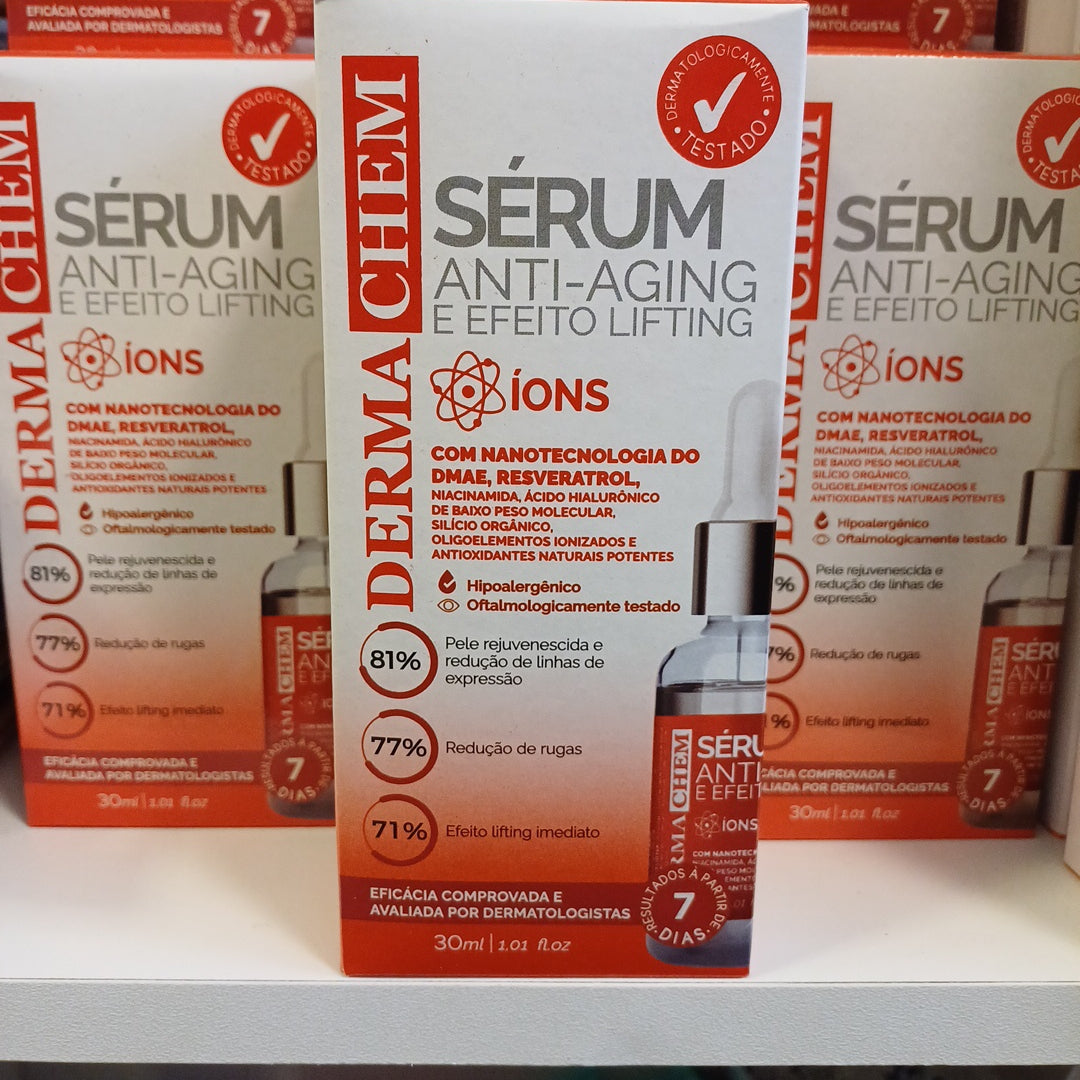 Sérum Facial Dermachem Anti-Aging e Efeito Lifting 30ml